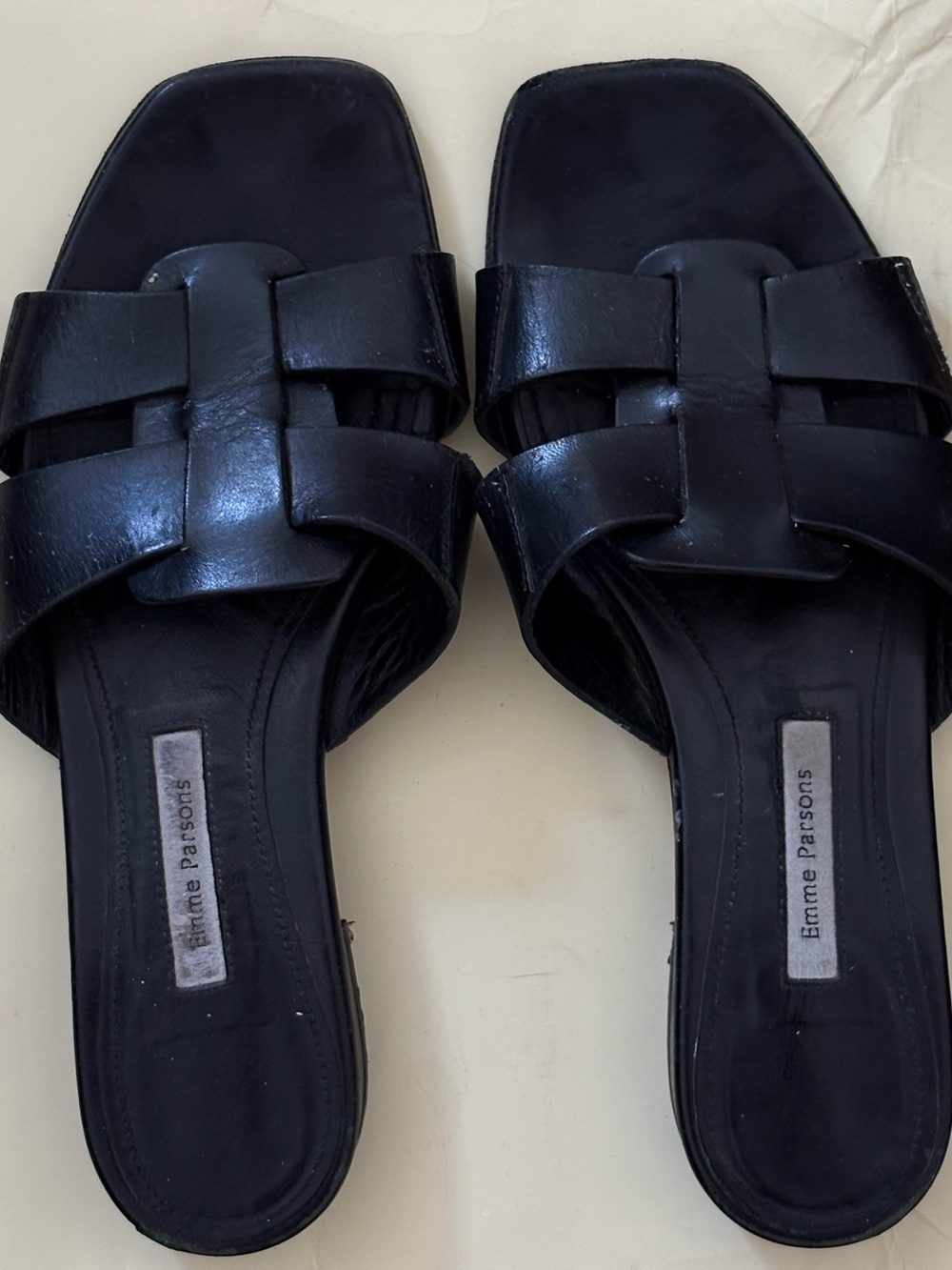 Emme Parsons Leo Sandal Black 39